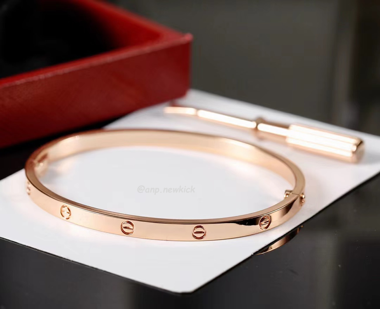 Cartier 18k Love Bracelets Gold Silver Rosegold (4) - newkick.vip